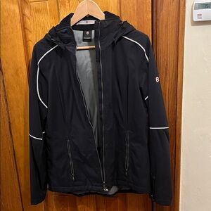 Victorinox Black Performance Jacket with White Accents